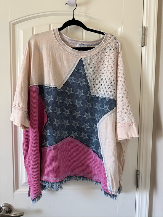 Oli & Hali Tops - Oli and Hali patch work too